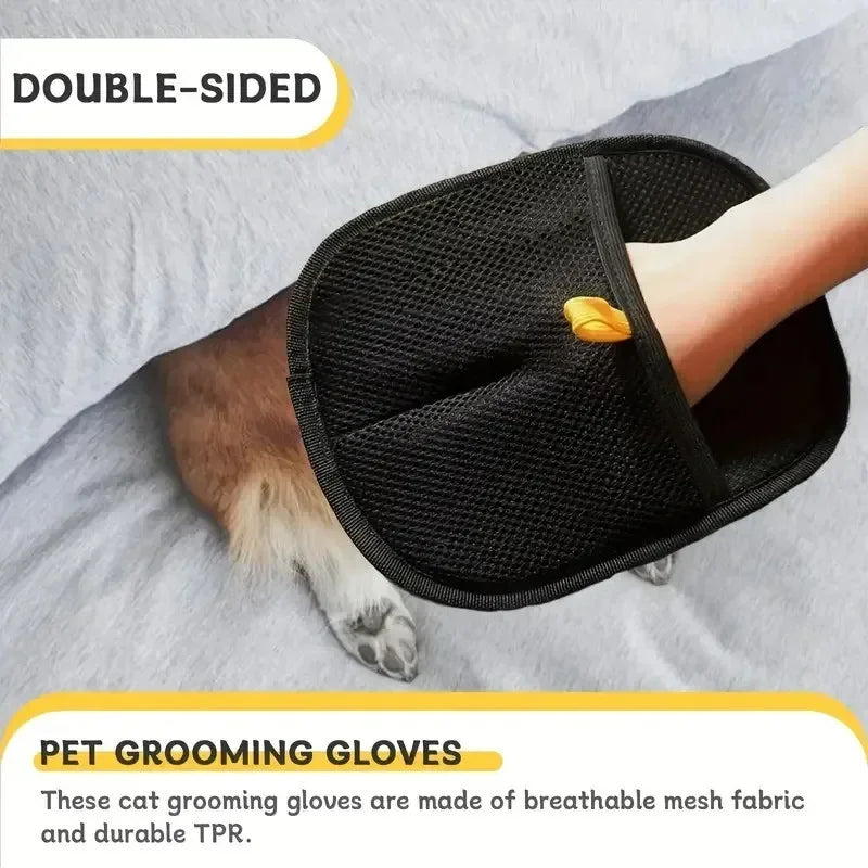 Static Pet Hair Removal Gloves